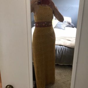 Prana Yellow Skye Maxi Dress